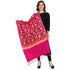 Women's Aari Embroidered Wool Stole